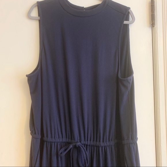 Purple/Navy Torrid Jumpsuit - Picture 2 of 6